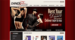 Desktop Screenshot of danceflix.com